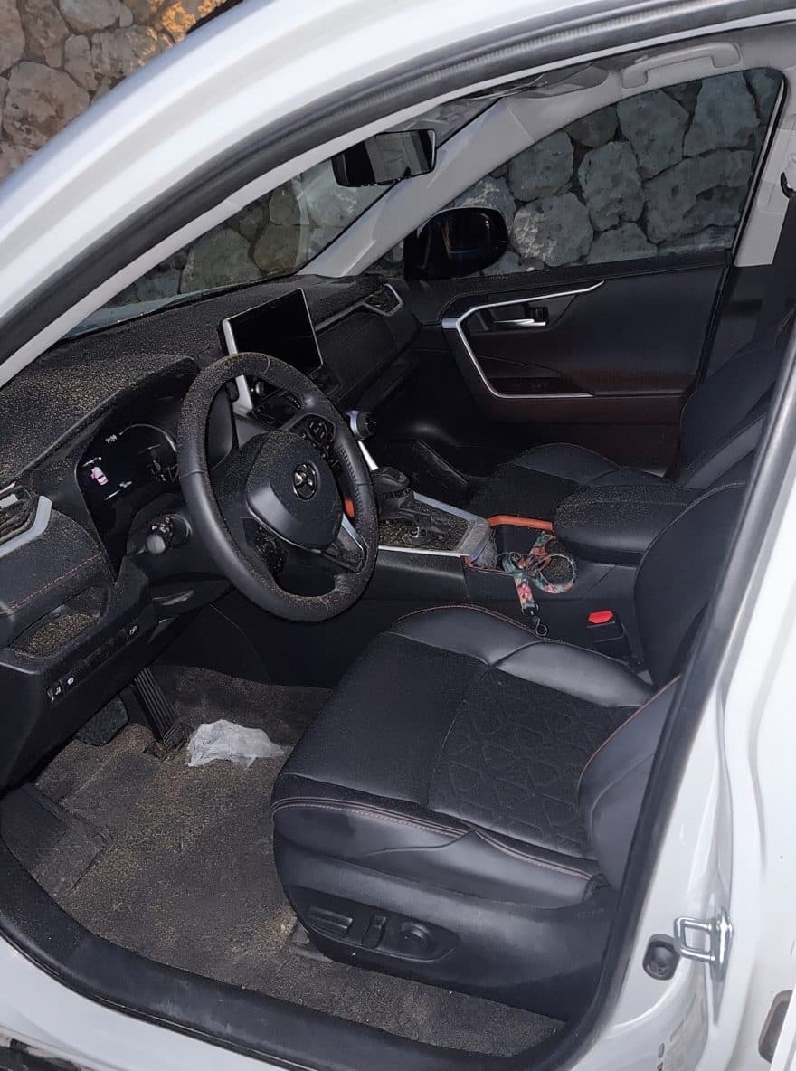 Antes: Lavado de interior